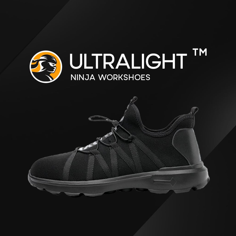 Ninja UltraLight The Lightest Safety Shoes in the world Indestructible Ryder